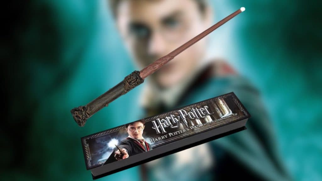 Harry potter Hermione Granger Magic Wand w LED light-up Illuminating Wand HP