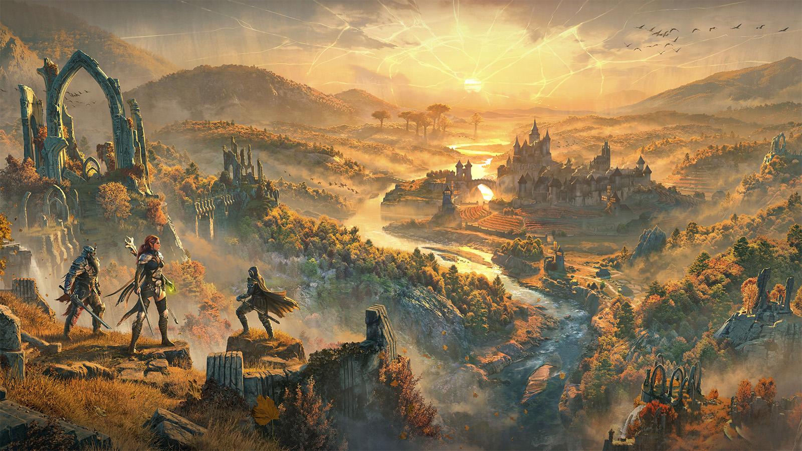 Elder Scrolls Online: Gold Road key art