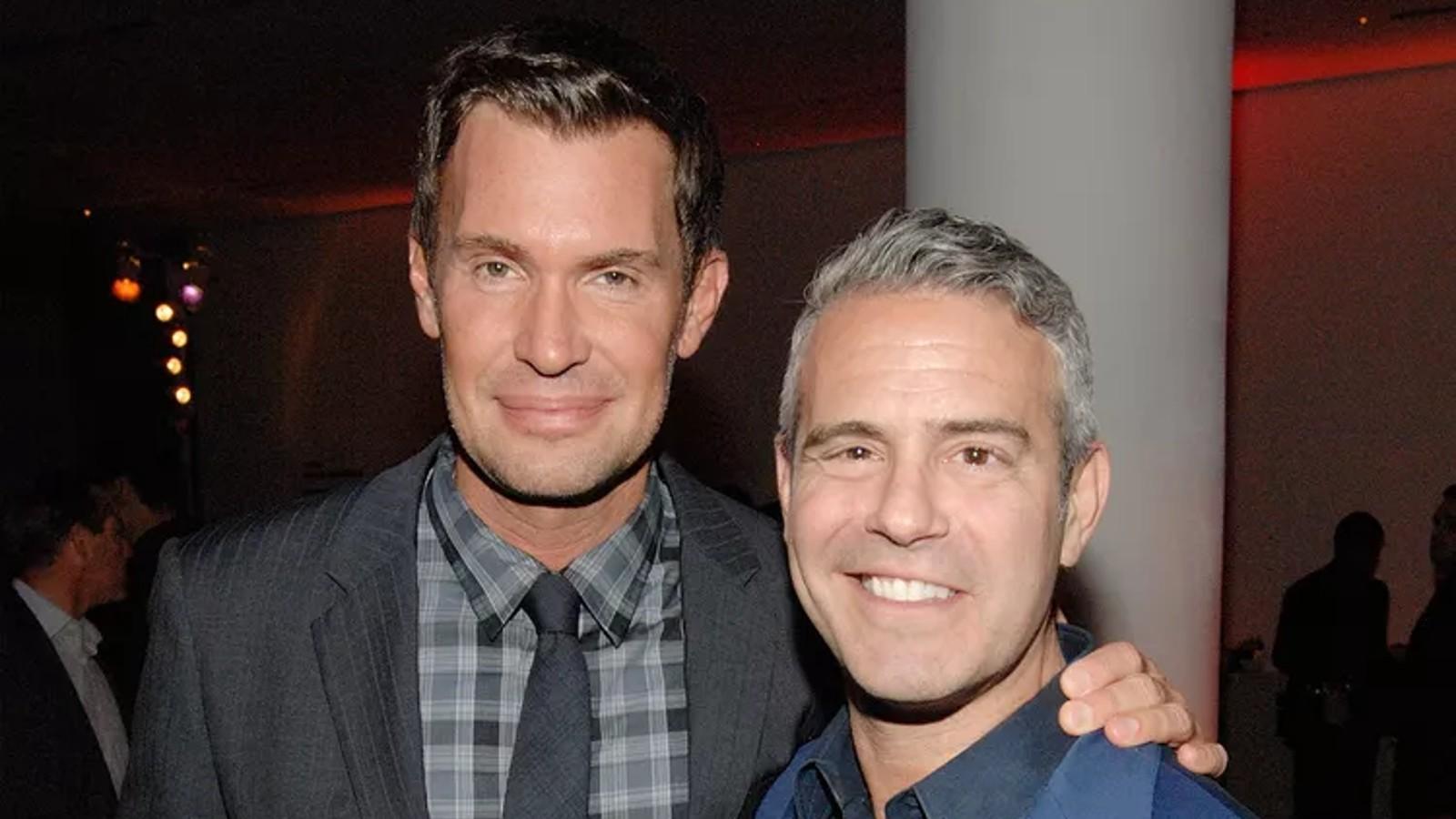 Jeff Lewis and Andy Cohen