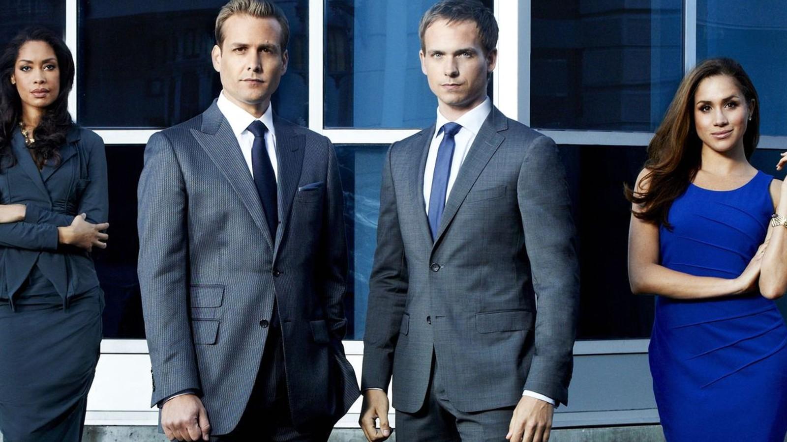 The lawyers at the center of Suits.
