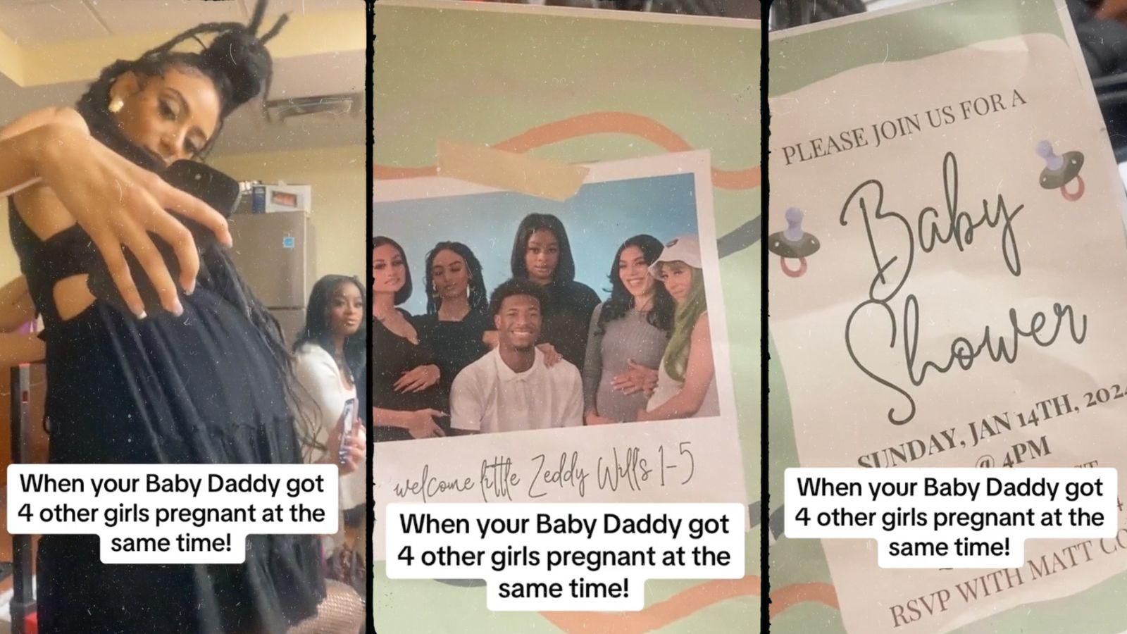 Man gets five women pregnant at the same time
