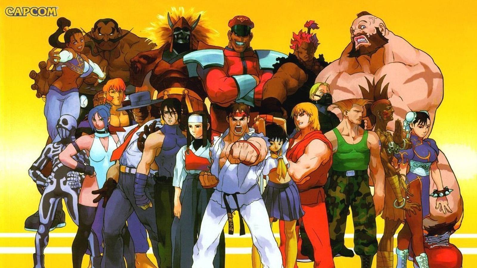 Official art for Street Fighter Ex 3