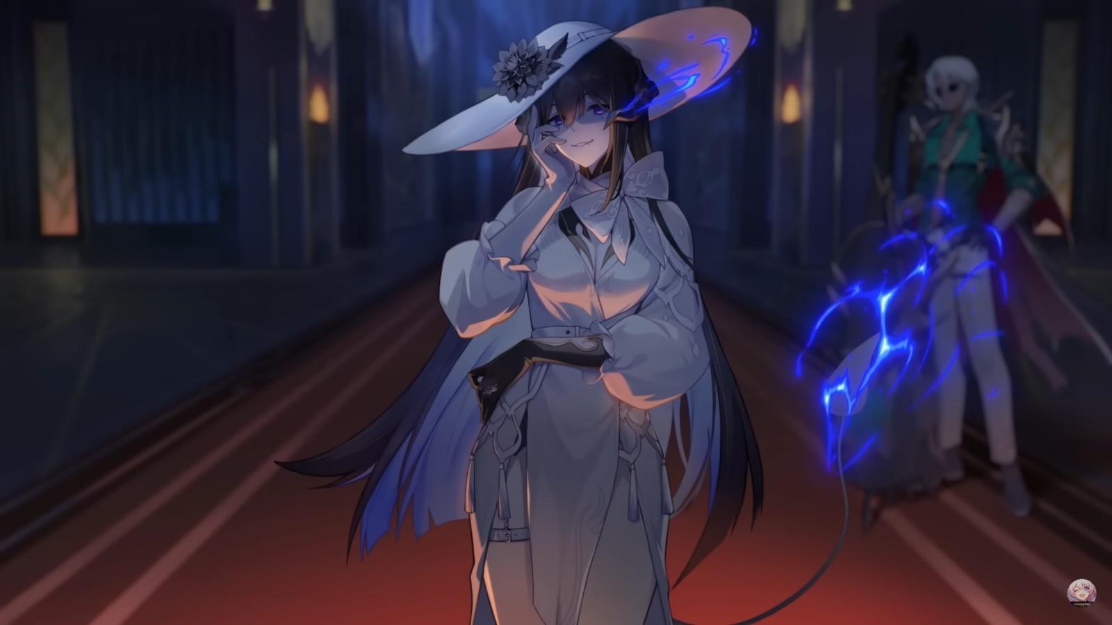 A screenshot of Constance from the new trailer