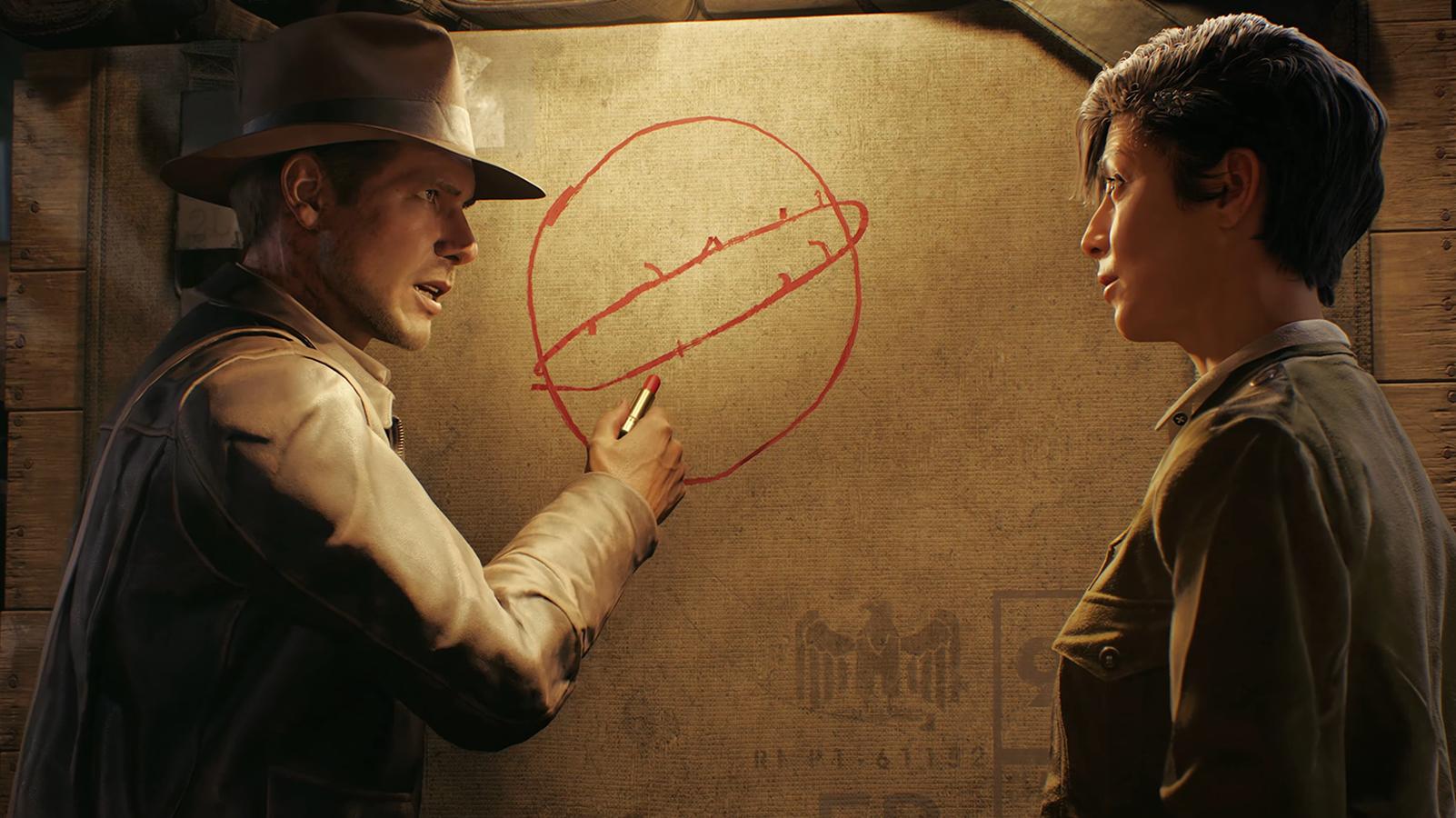 Indiana Jones and the Great Circle cinematic
