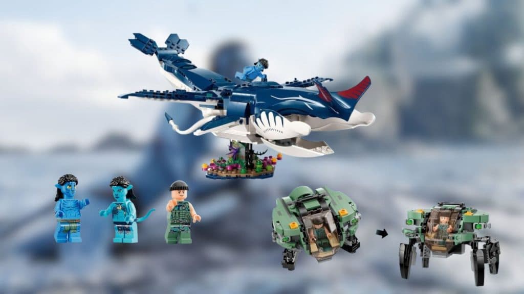 LEGO Avatar: The Way of Water Payakan The Tulkun & Crabsuit 75579