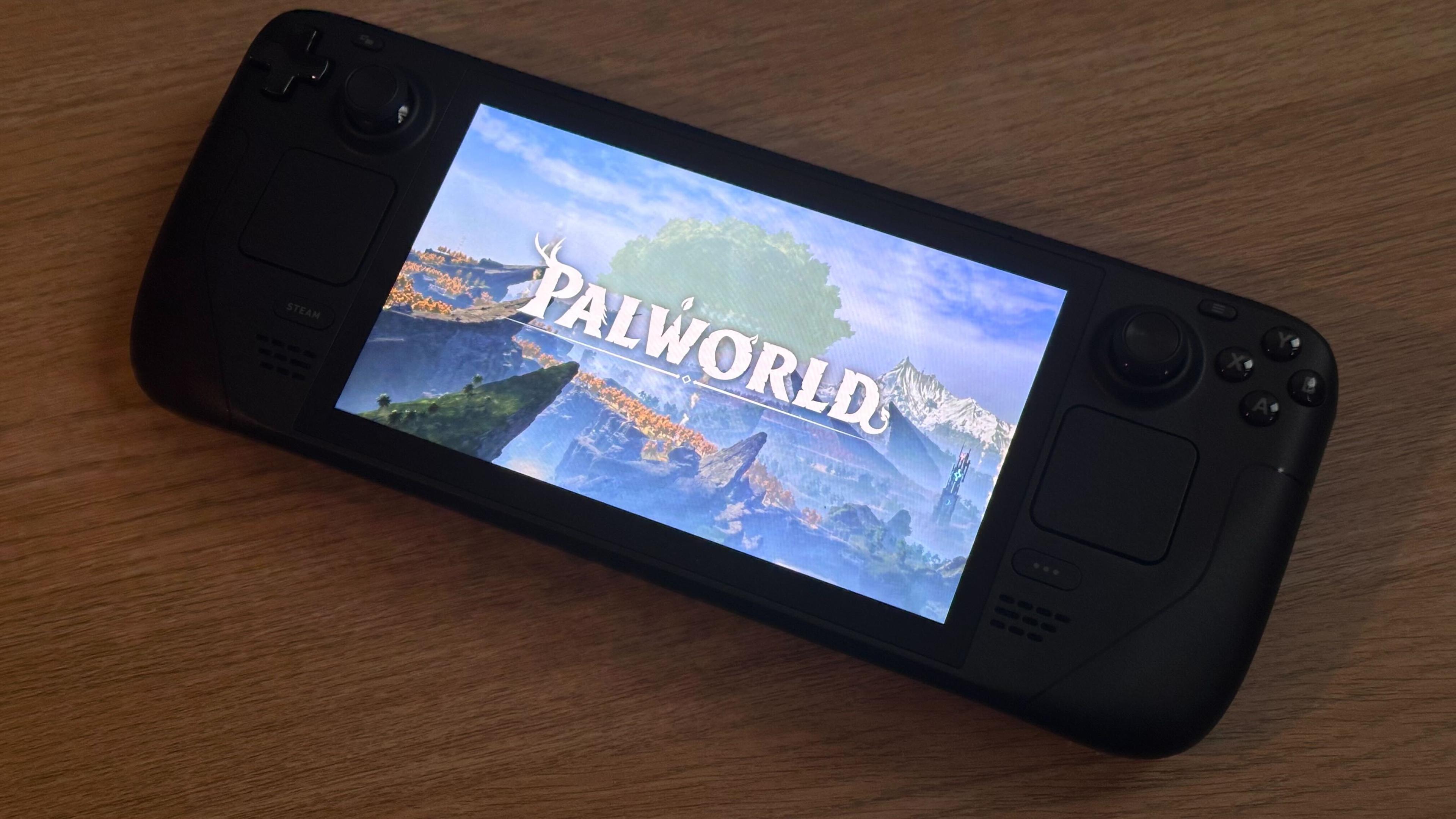 Palworld on Steam Deck
