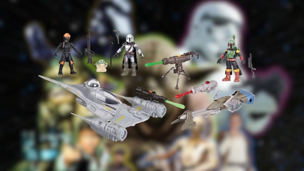 Star Wars Mission Fleet Bounty Hunters Unite set