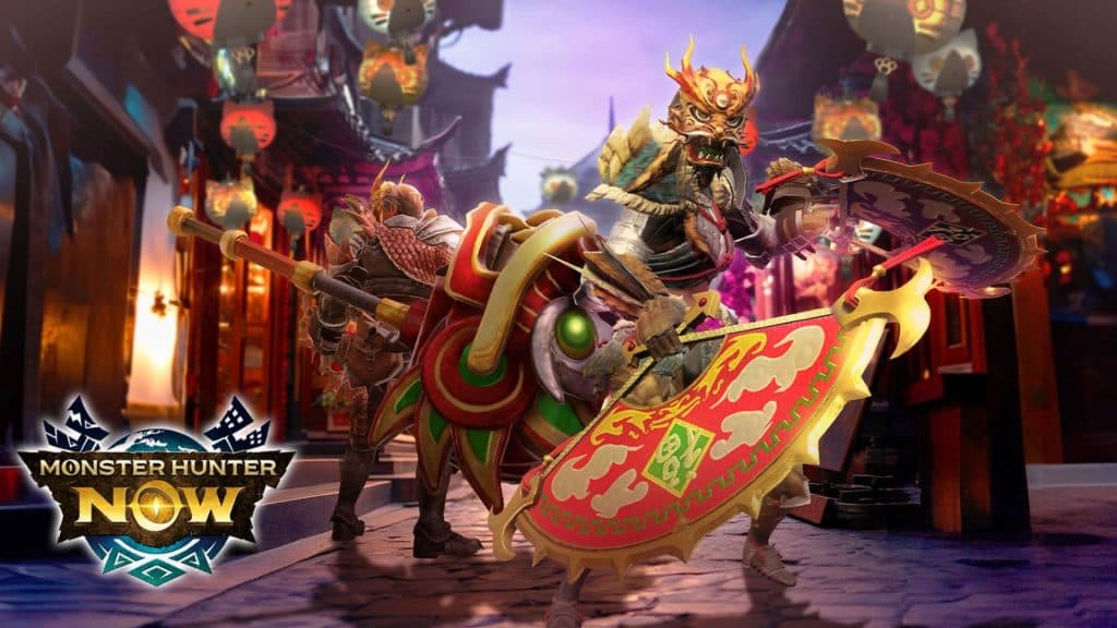 Monster Hunter Now Lucky Lunar New Year armor & weapon