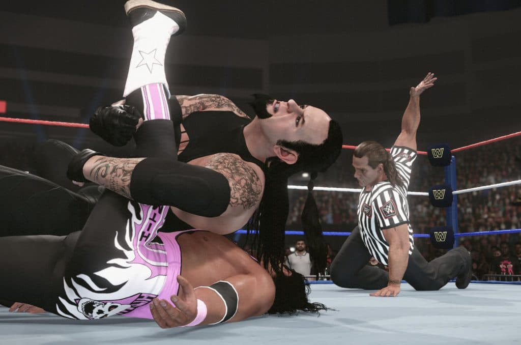 Special Guest Referee gameplay in WWE 2K24