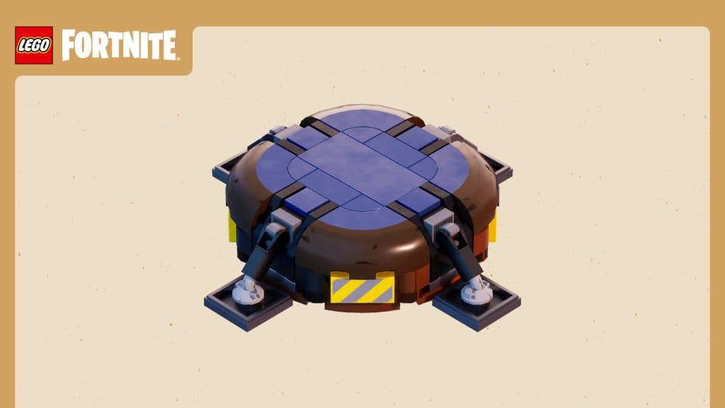 LEGO Fortnite has added the Launch Pad as a new Building Part in the game.