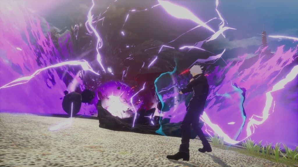 A screenshot from Jujutsu Kaisen Cursed Clash.