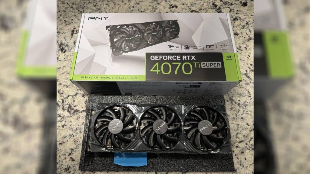 RTX 4070 Ti super arrives early