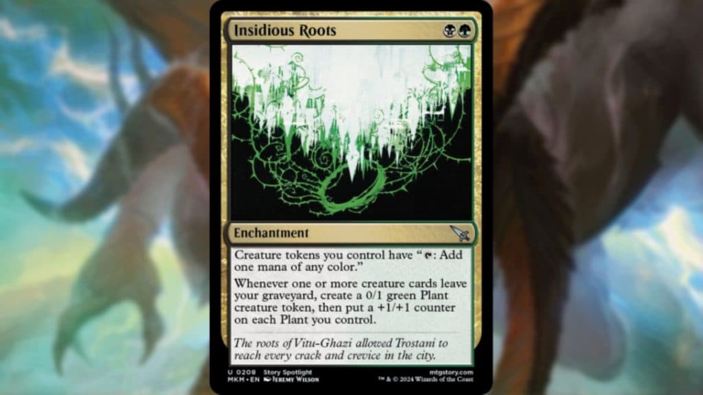 MTG Insidious Roots card reveal