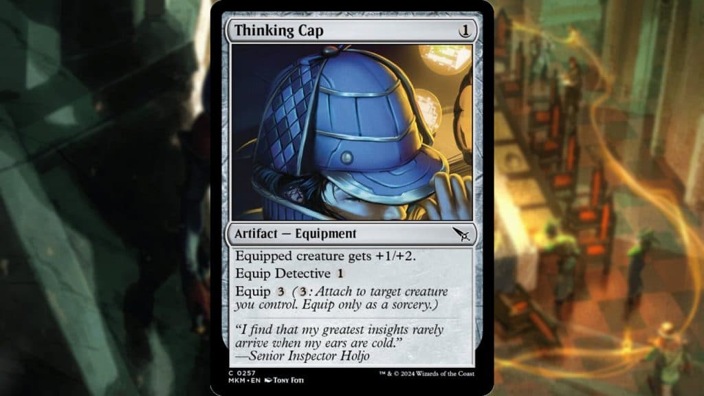 MTG Thinking Cap card