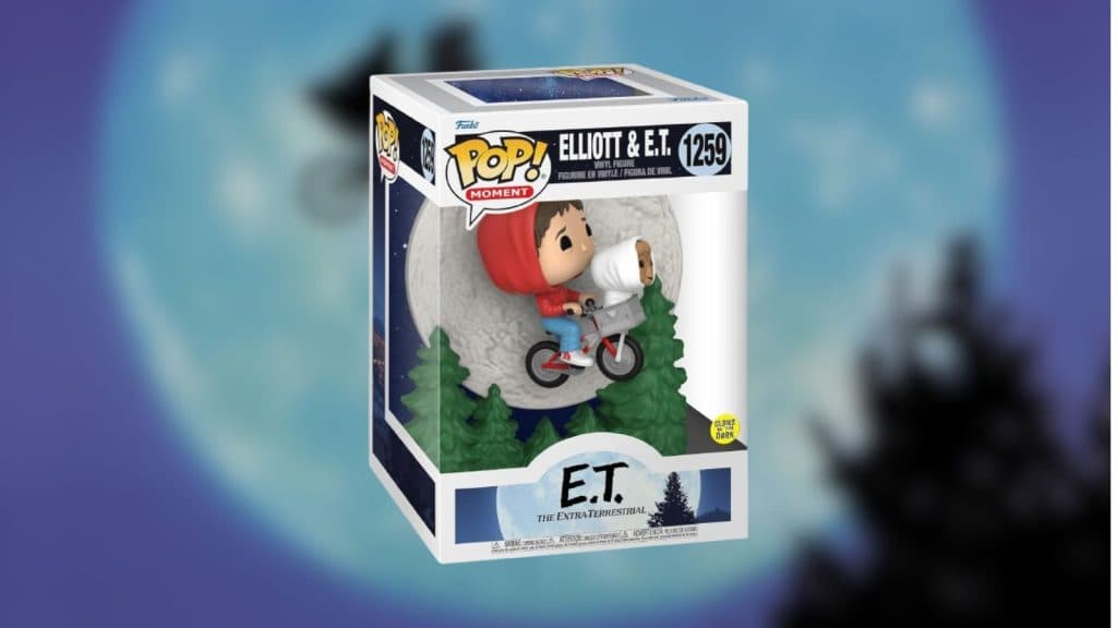 Funko Pop! Moment: E.T. The Extra-Terrestrial - Elliot and E.T. Flying