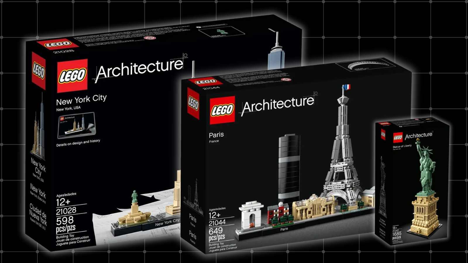 The LEGO Architecture sets discounted at Amazon