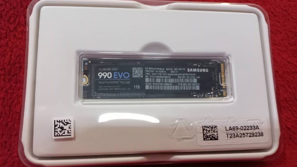 Samsung 990 Evo M.2 SSD