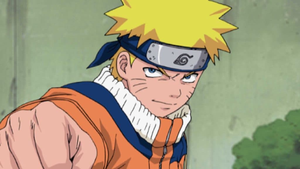 A screenshot from Naruto
