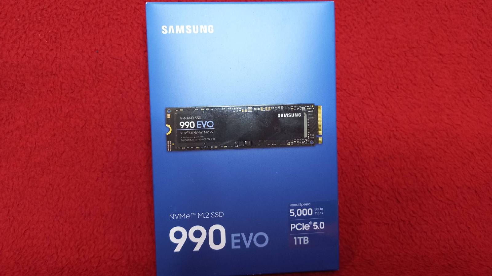Samsung 990 Evo in box