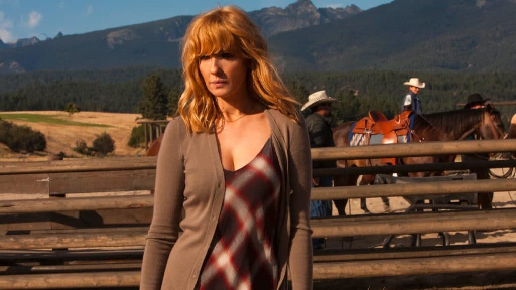 Beth Dutton in No Good Horses in Yellowstone