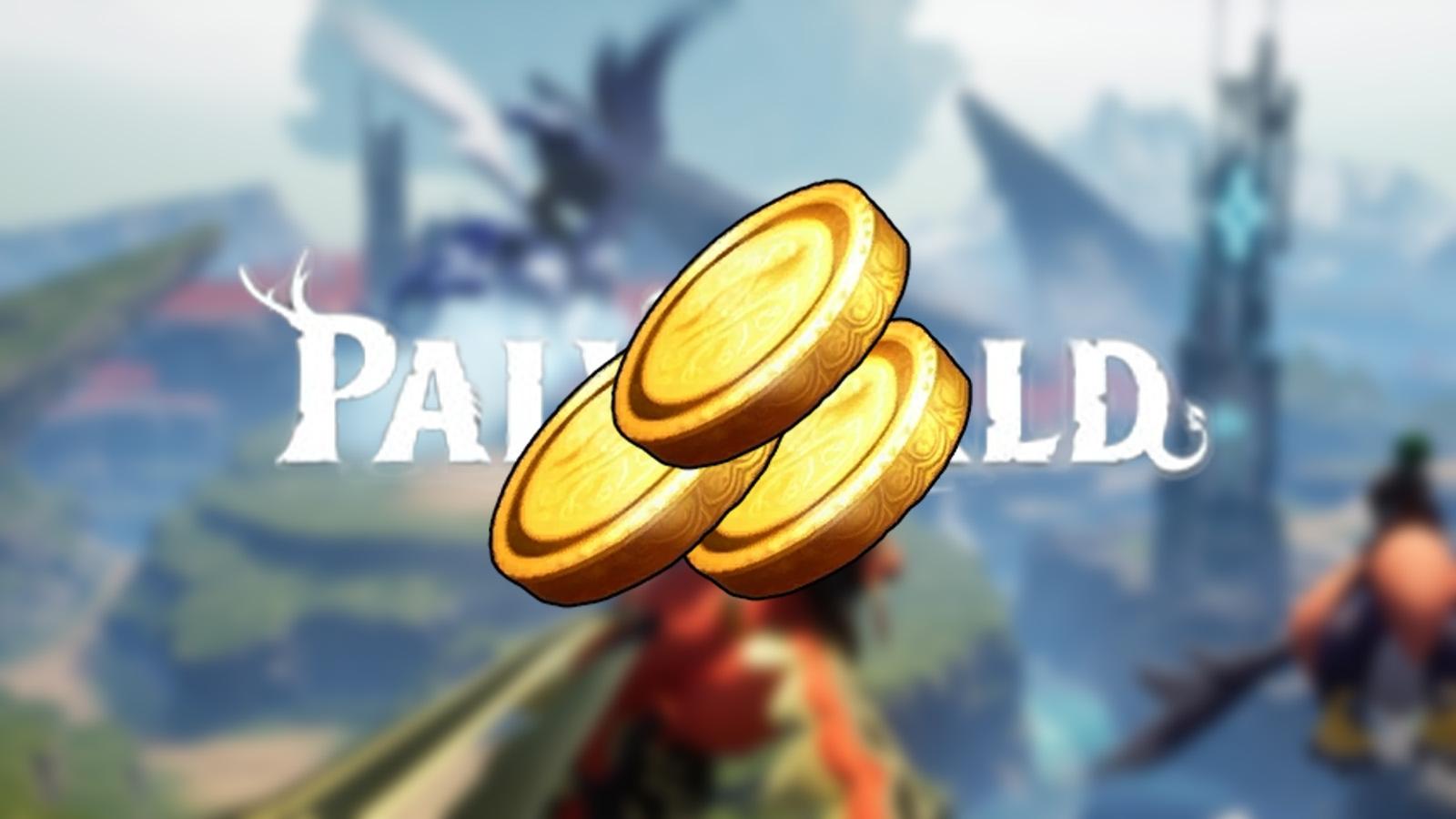 Palworld Gold Coins Logo