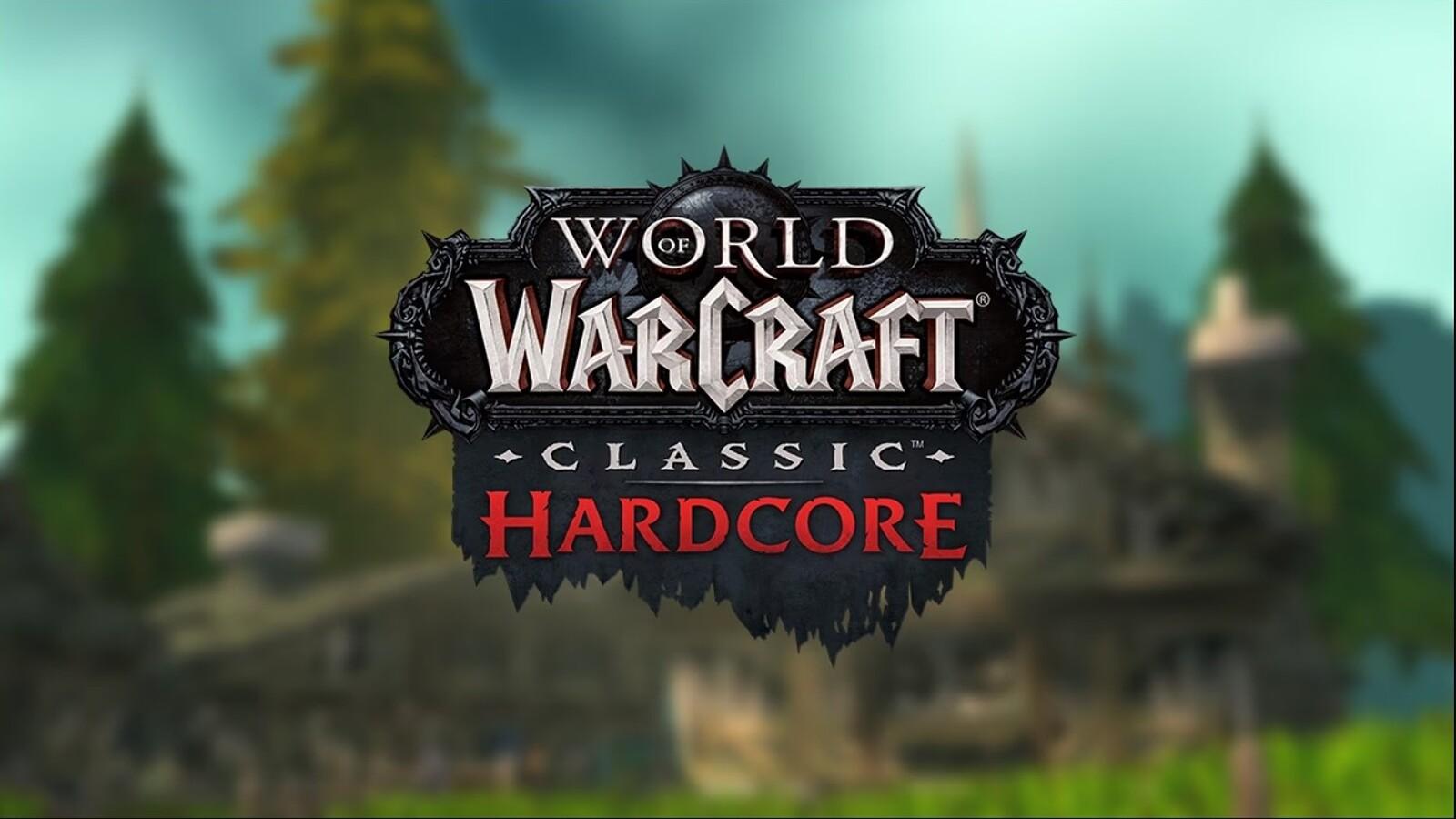 The Hardcore WoW logo