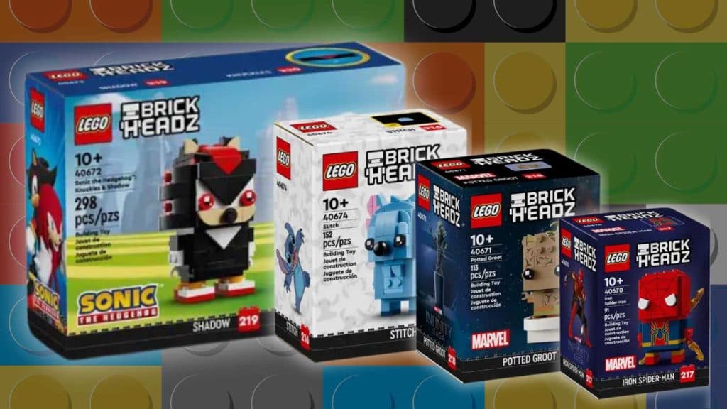 The new New LEGO BrickHeadz sets coming in February 2024