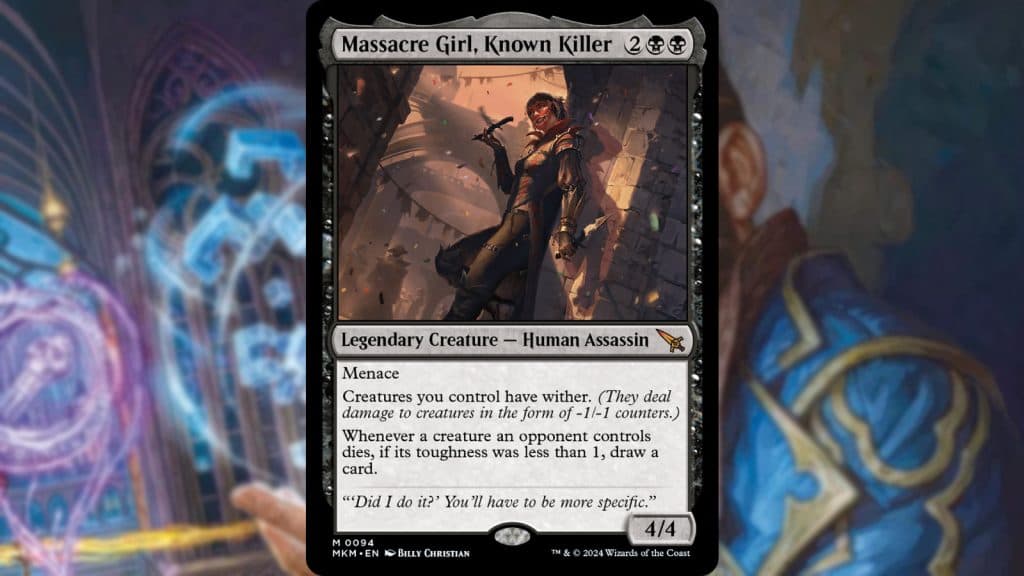 MTG Karlov Manor Commanders Massacre Girl