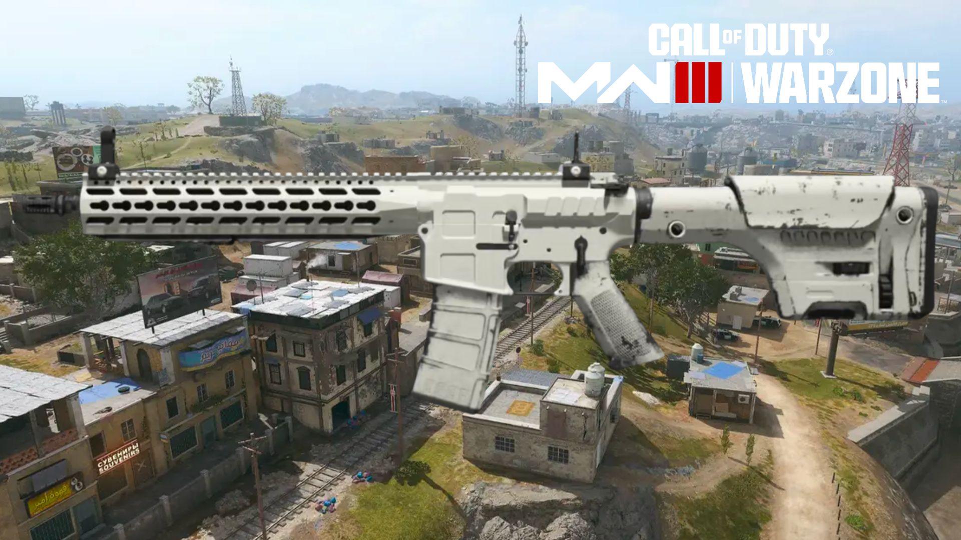 White FTAX Recon from Modern Warfare 2 on Warzone map from Modern Warfare 3