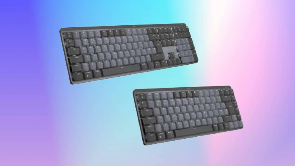 Logitech MX Mechnical wireless keyboard