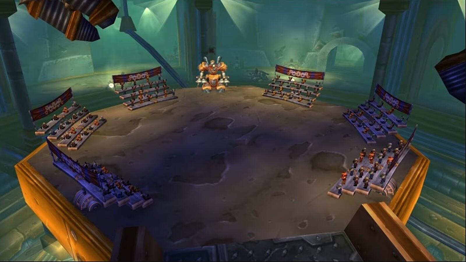 One of the raid arenas in Gnomeregan in Season of Discovery
