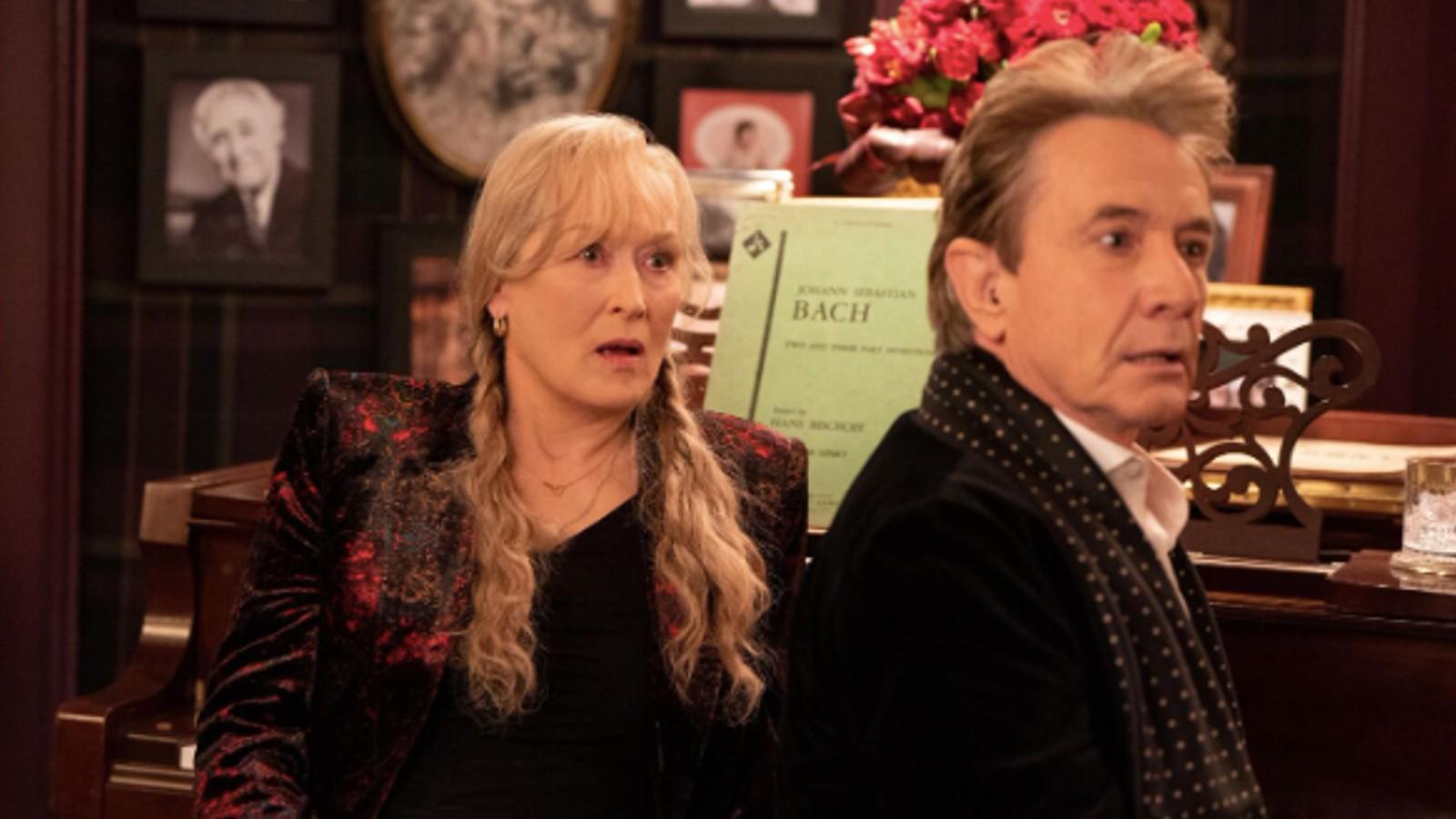 Martin Short and Meryl Streep in Only Murders in the Building