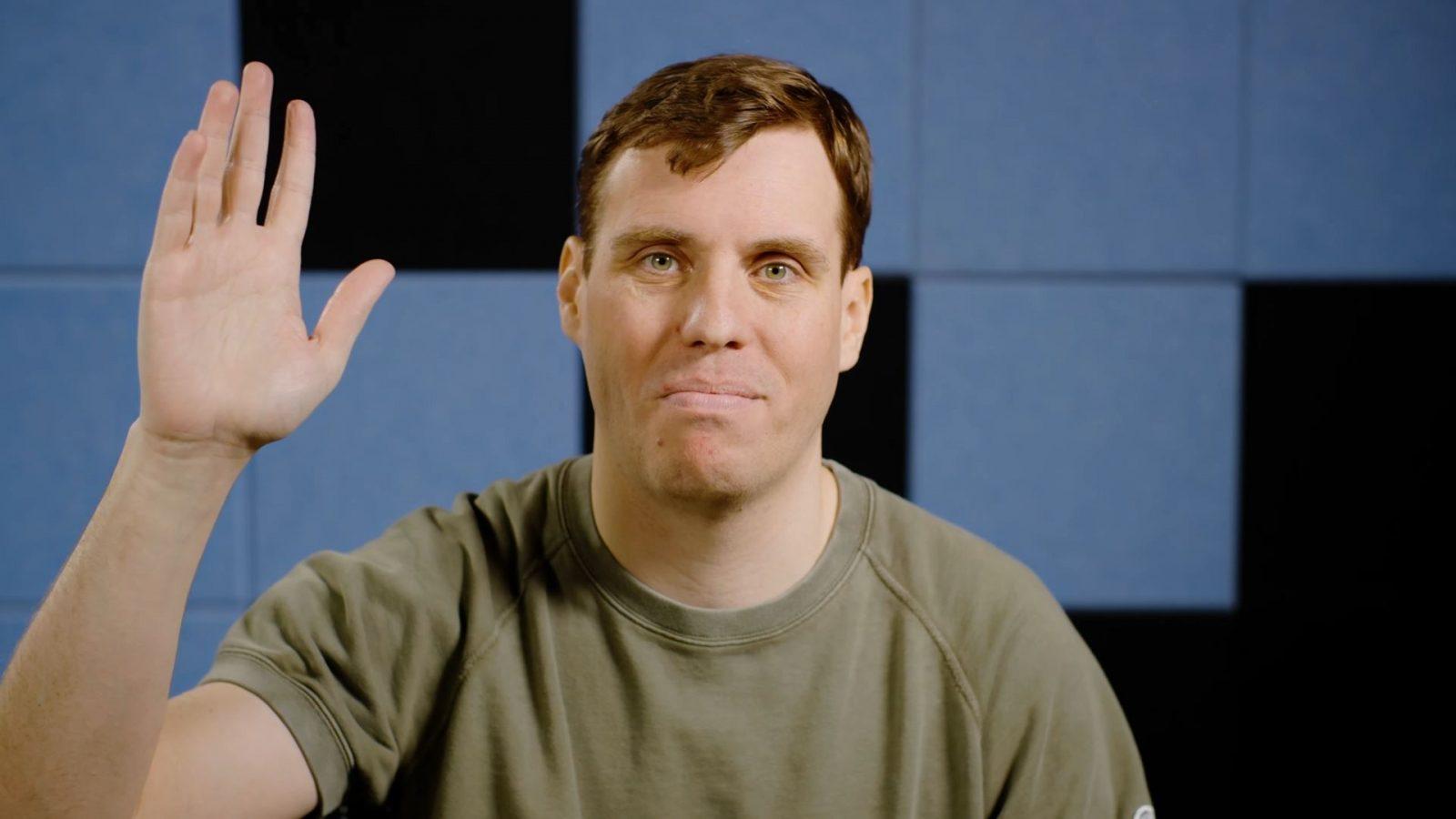 Destiny 2 Game Director Joe Blackburn waving goodbye