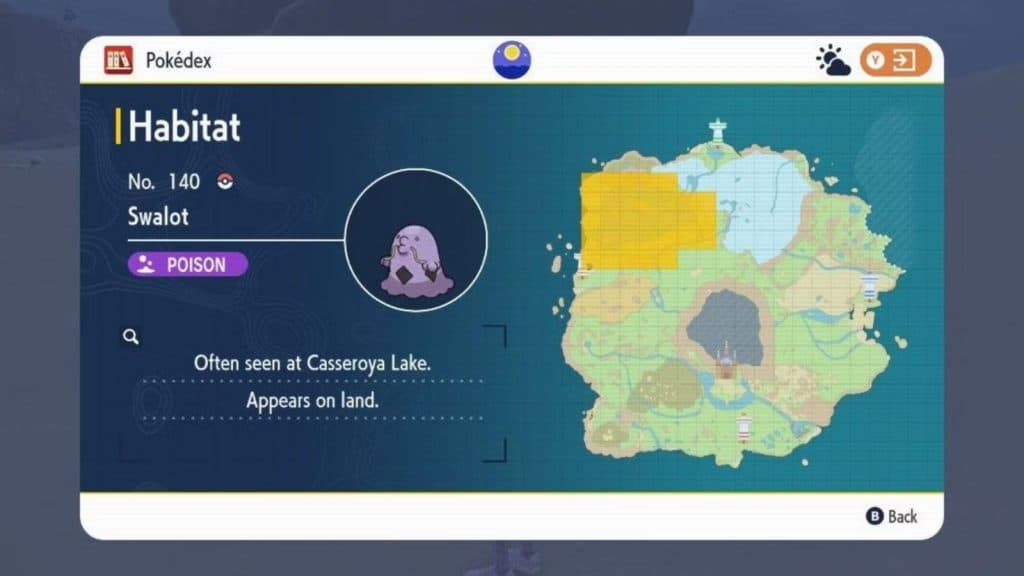 pokemon violet swalot location