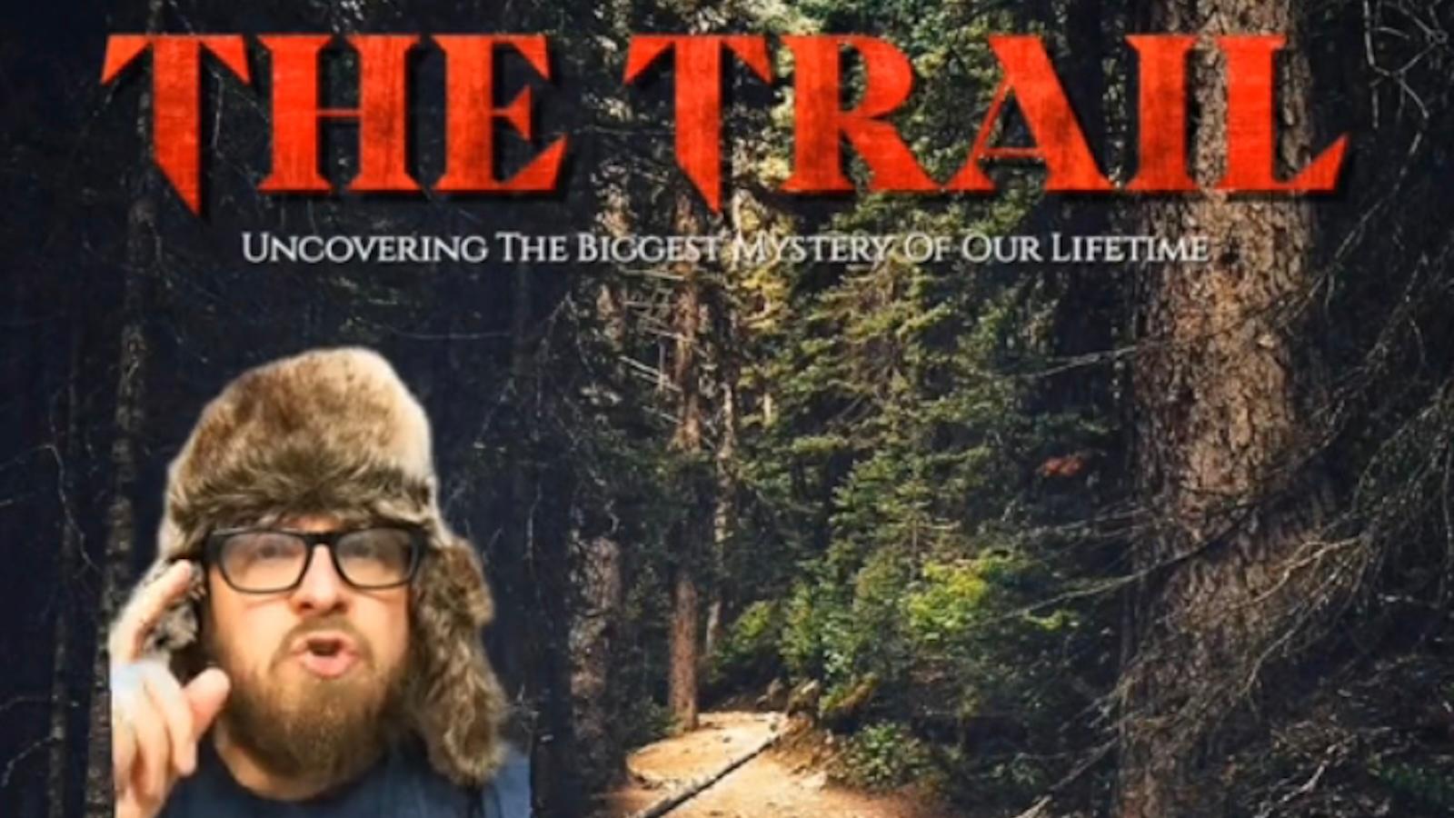 Poster for fake documentary The Trail