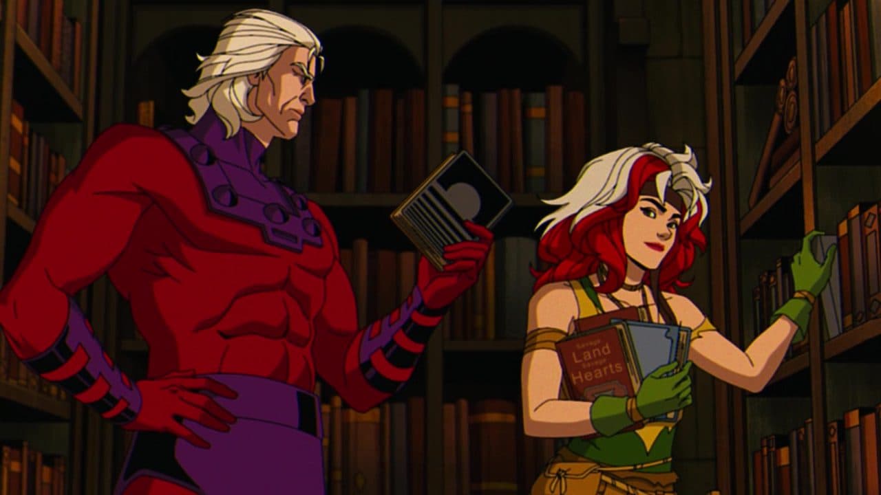 X-Men '97 Rogue and Magneto in the Savage Land