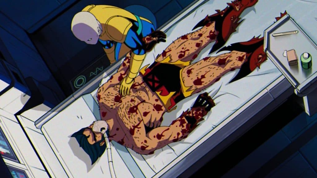Wolverine and Morph in the X-Men '97 finale