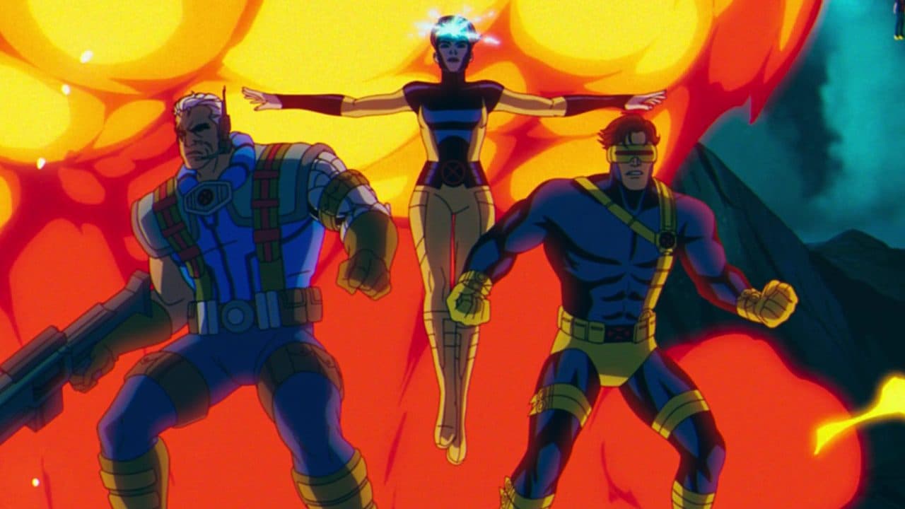 X-Men '97 Cable, Jean Grey, & Cyclops