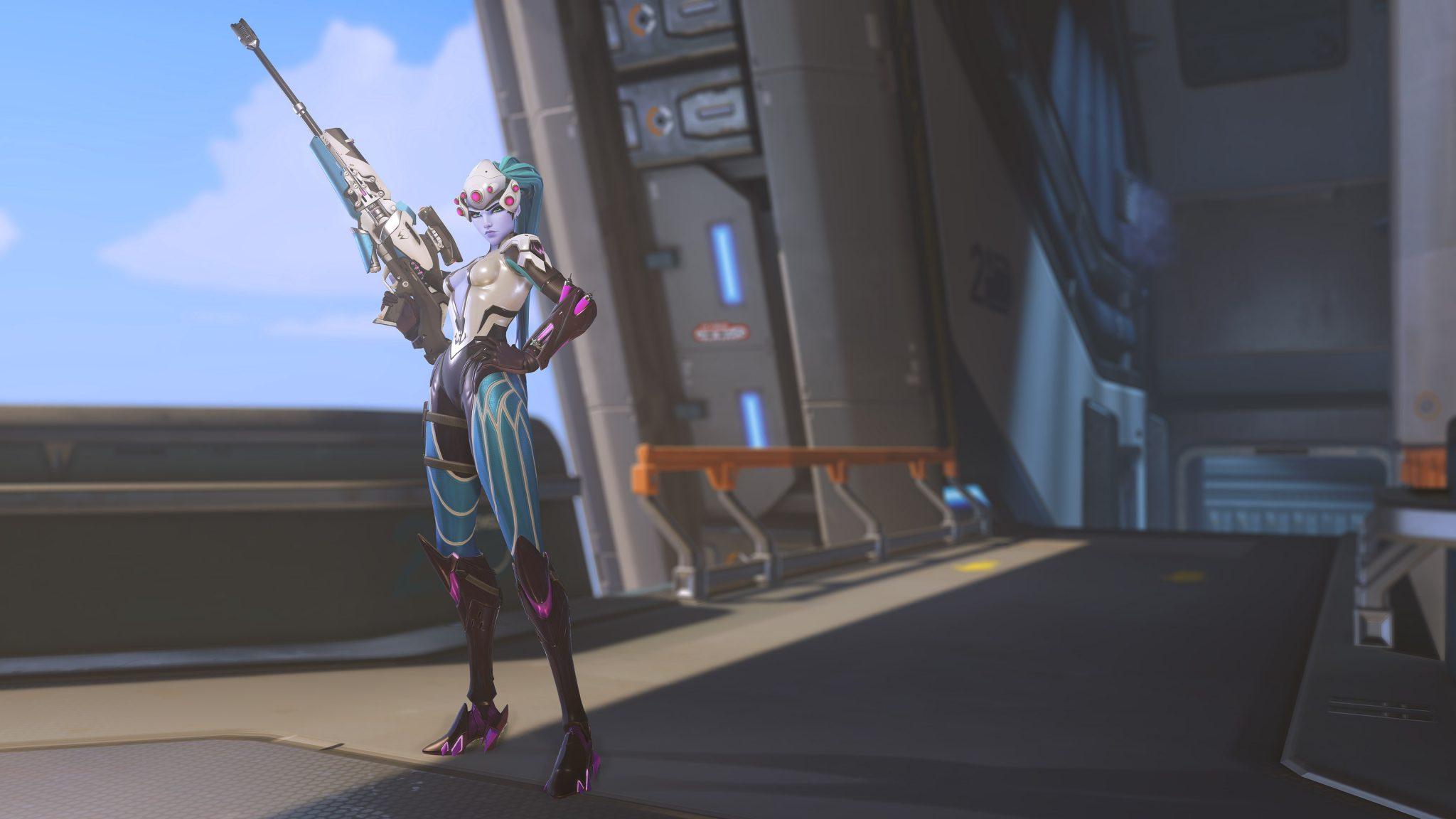 overwatch electric widowmaker archives skin