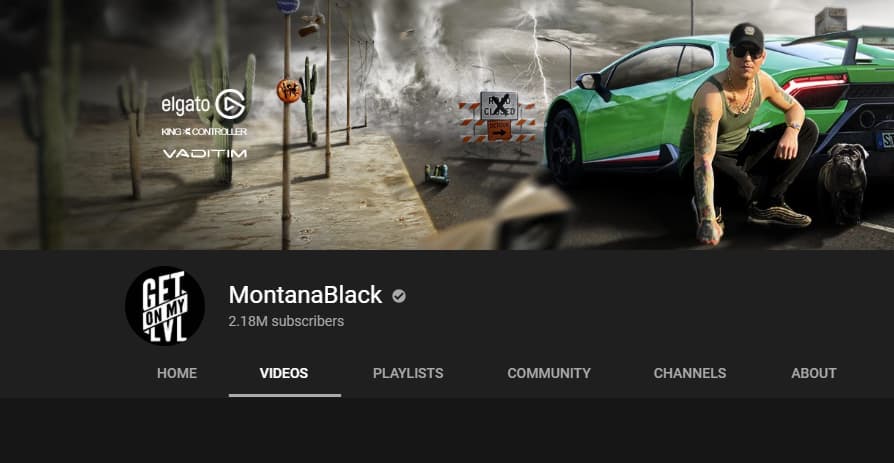 YouTube: MontanaBlack