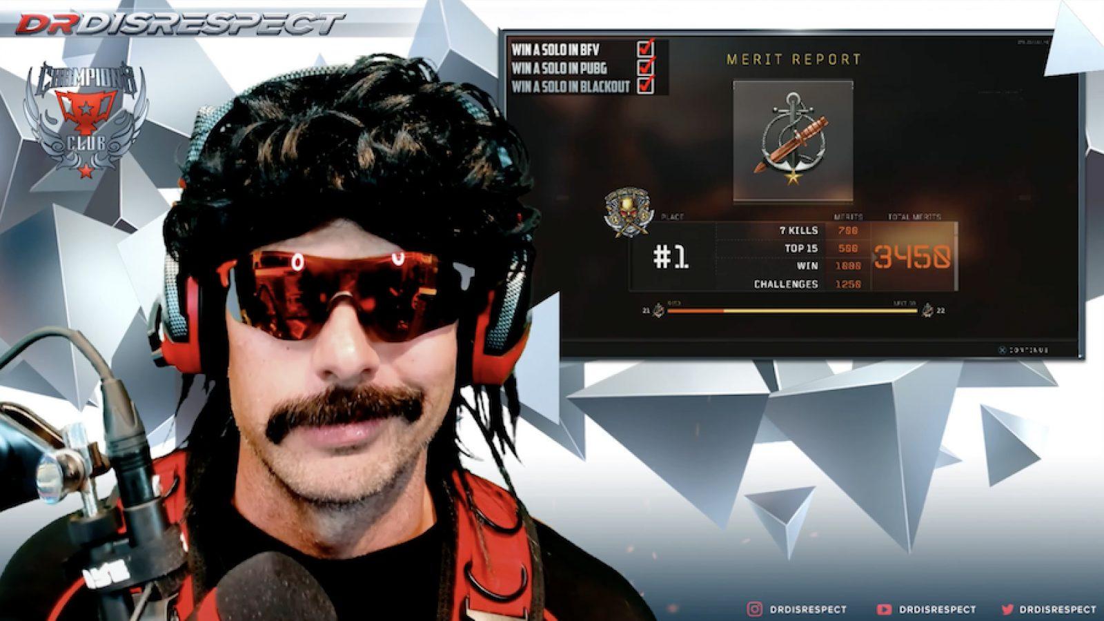 Dr Disrespect thinks Battlefield V's Firestorm needs to learn one