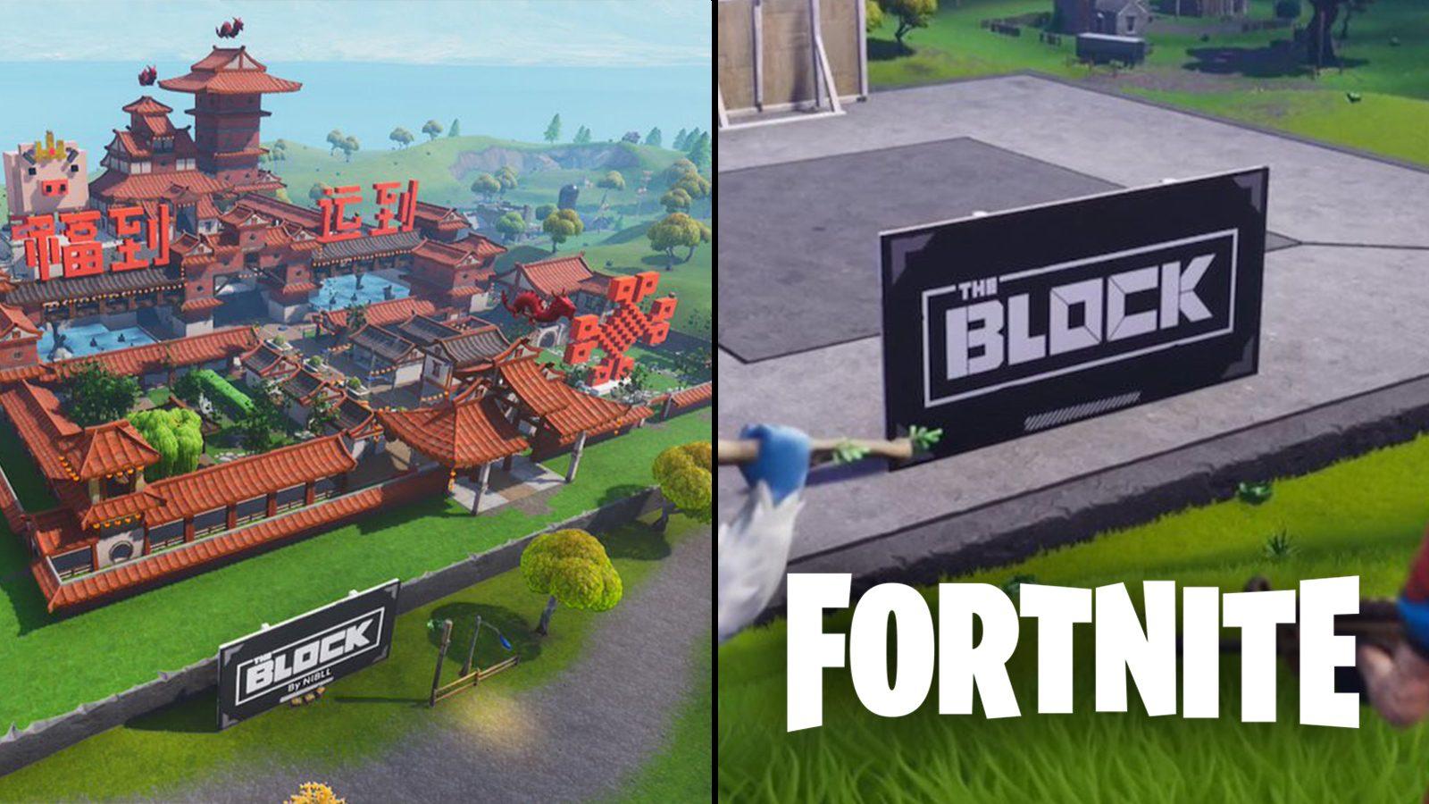 Fortnite The Block 2018