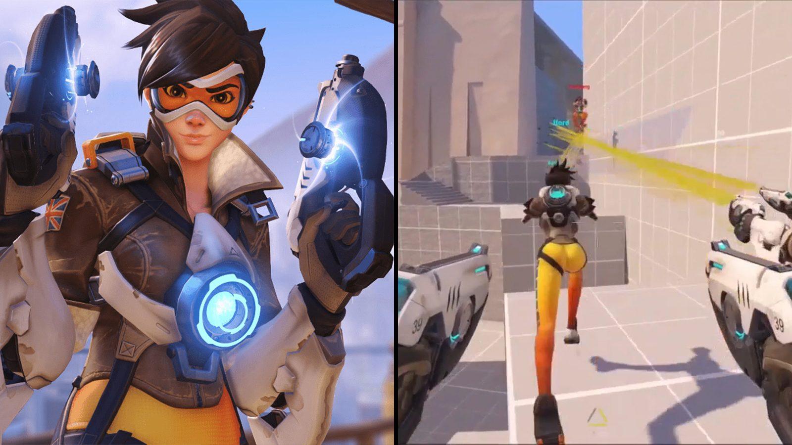 How Overwatch's Tracer can perfectly counter Reinhardt's Ultimate - Dexerto