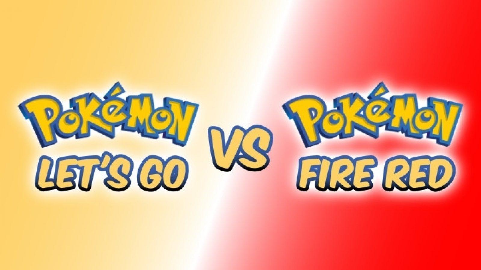 Pokémon Let's Go: 4 Differences between Pokémon Let's Go and Pokémon FireRed  / LeafGreen