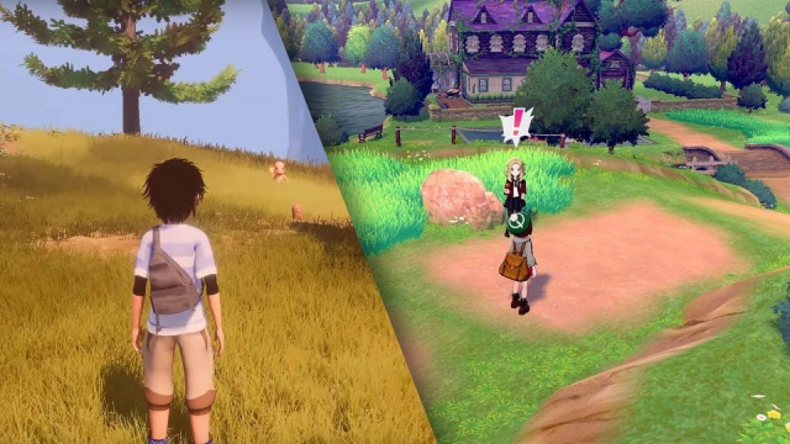 Pokemon Sword and Shield will have open-world gameplay and giant