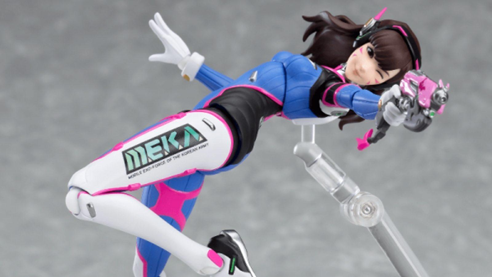 A Figma Action Figure of Overwatch Hero D.Va is Now Available for
