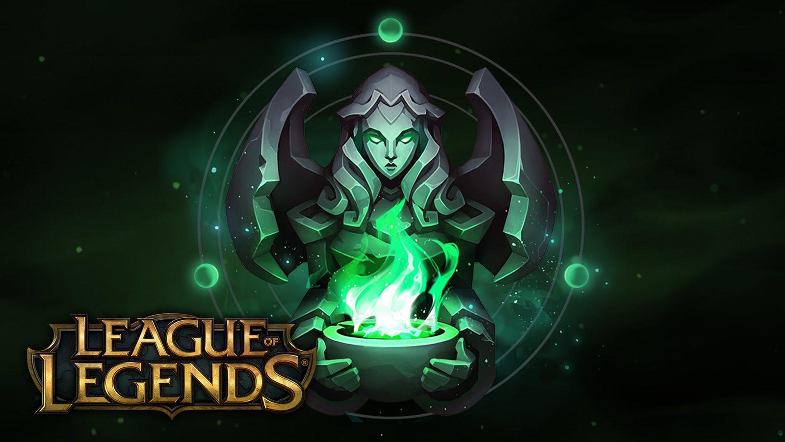 League of Legends Eternals logo green