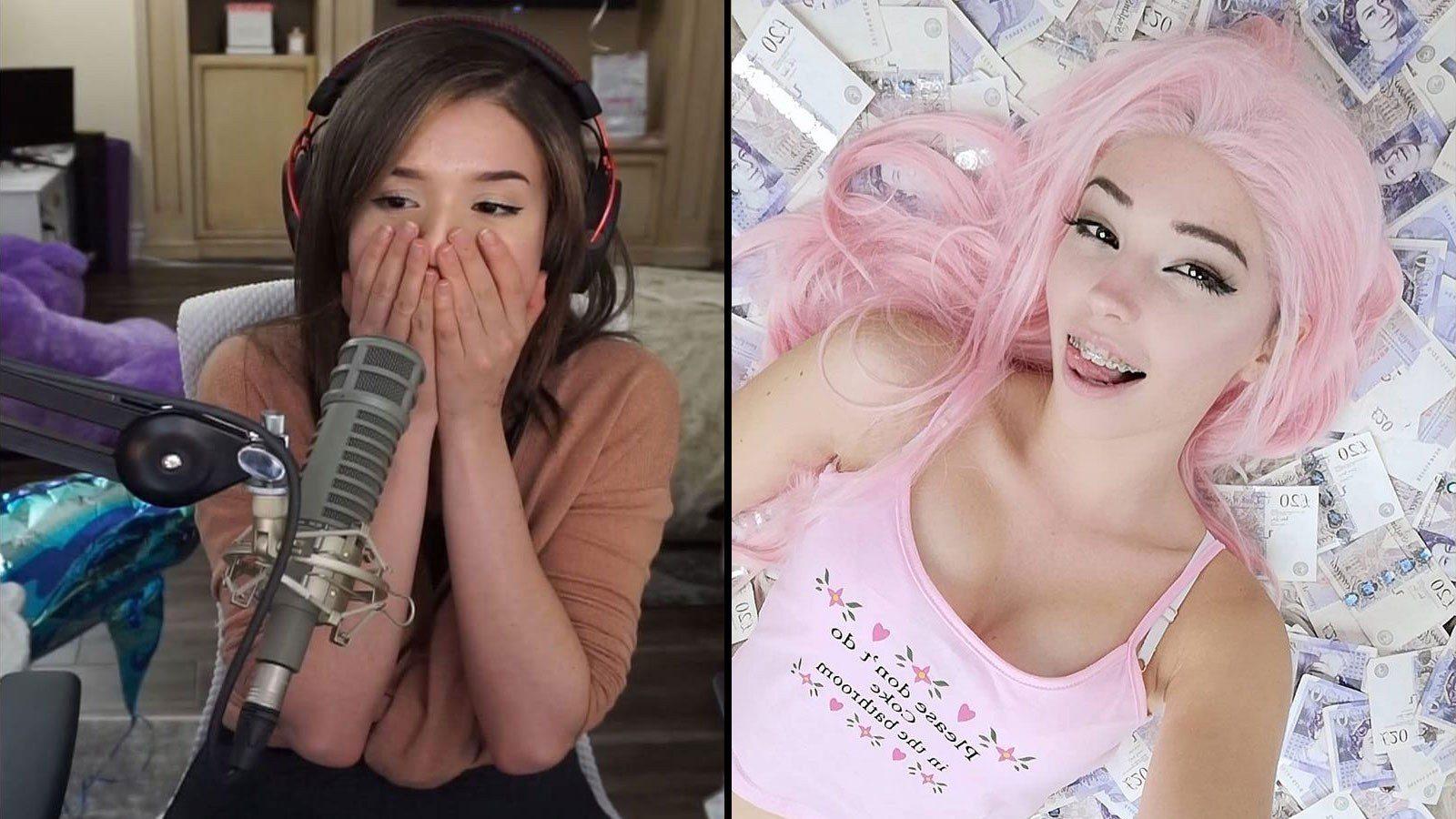 Why are Belle Delphine and Twomad trending?