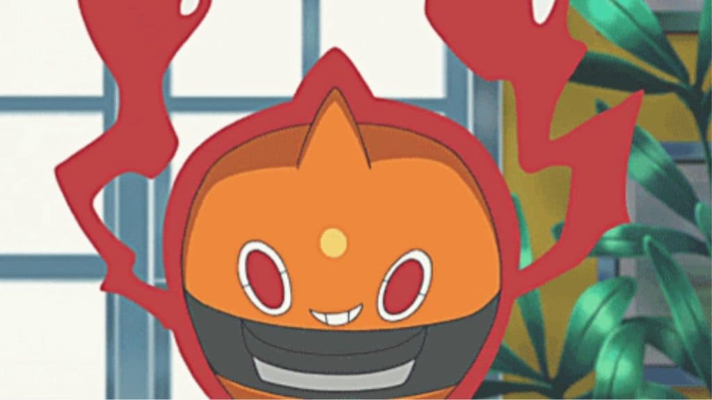 Rotom Heat in Pokemon anime