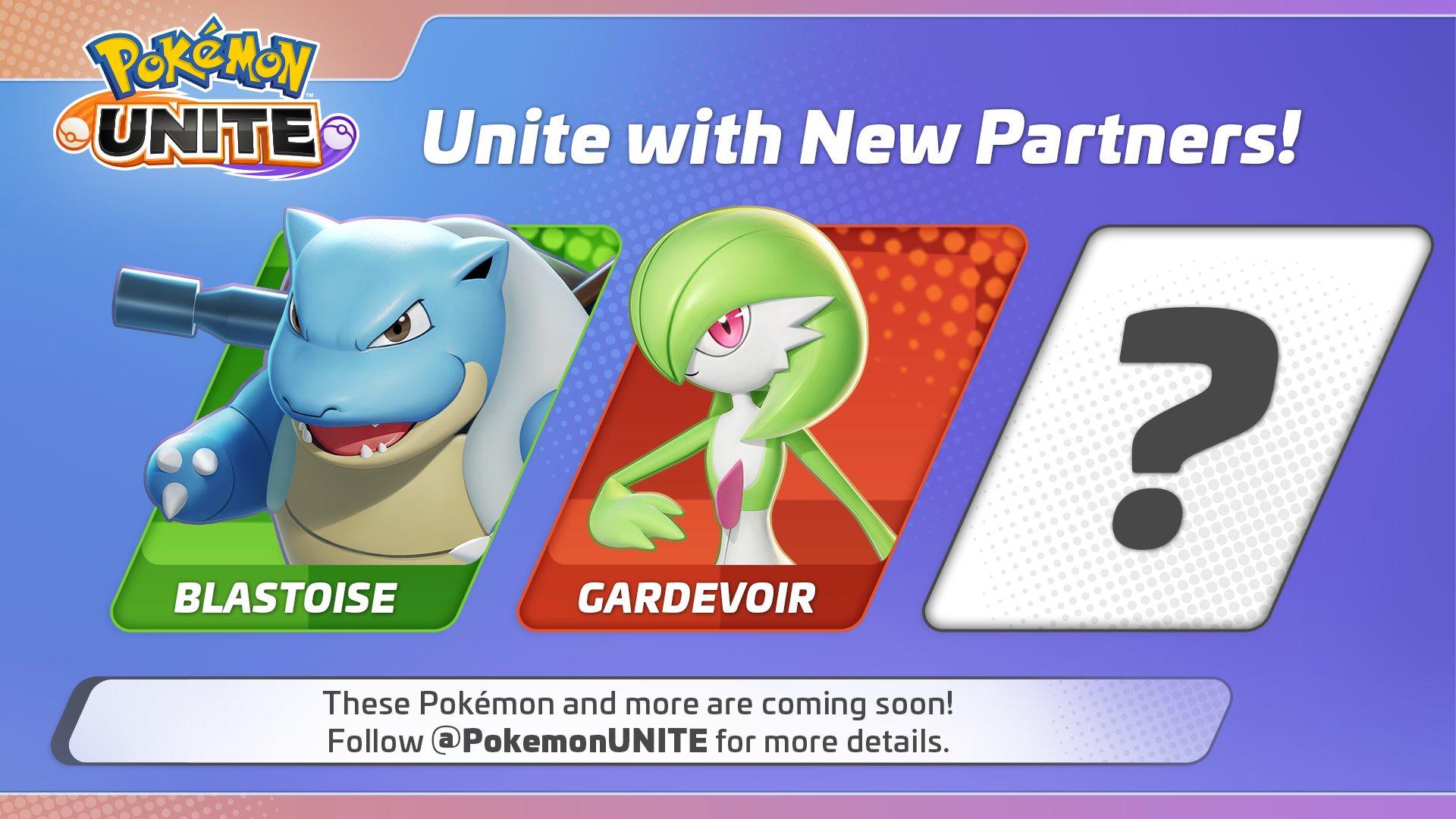 Pokemon Unite new playable characters
